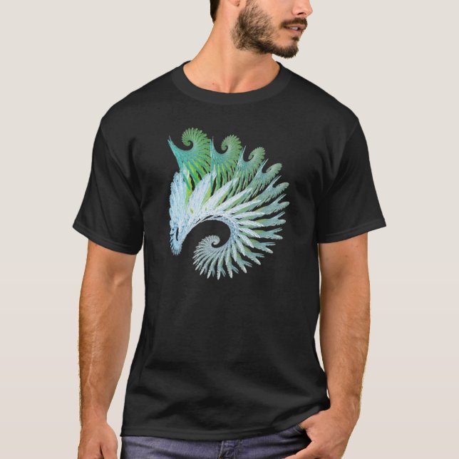 Mandelbrot Art T-Shirt (Front)