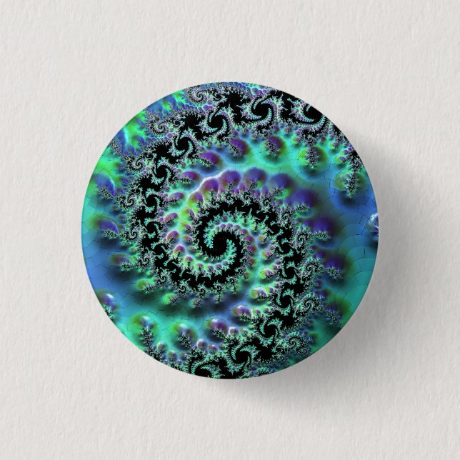 Mandelbrot Discovery Button (Front)