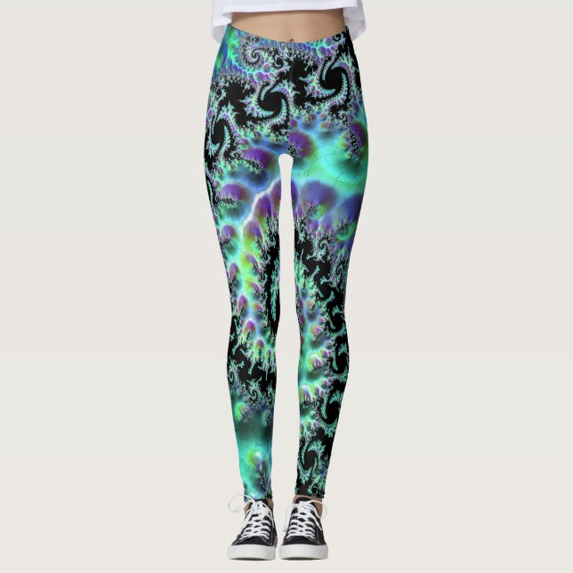 Mandelbrot Discovery Leggings (Front)