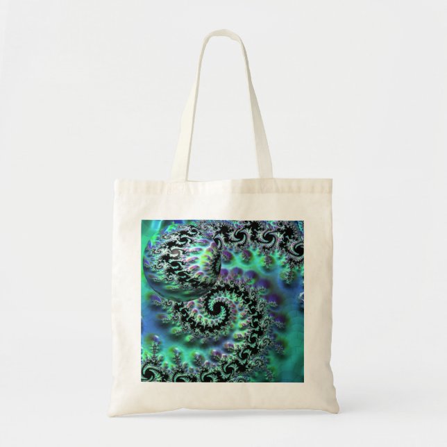 Mandelbrot Discovery with Sphere Tote Bag (Front)