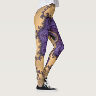 Mandelbrot Fractal Art Print Leggings