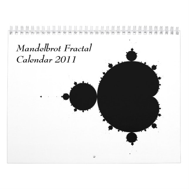 Mandelbrot Fractal Calendar 2011 (Cover)