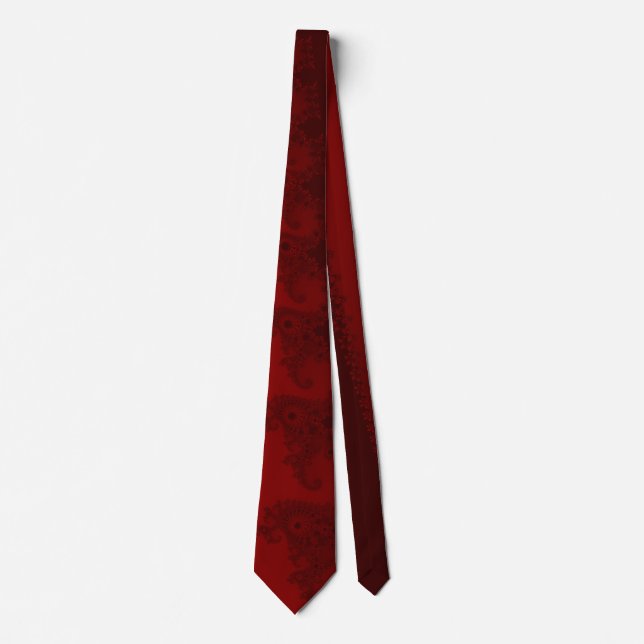 Mandelbrot Fractal-Inspired Tie (Front)