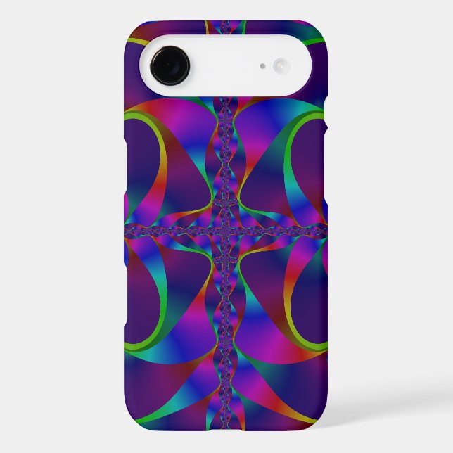 Mandelbrot Fractal Phone Case (Back)