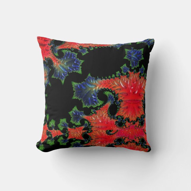 Mandelbrot Garden Cushion (Front)