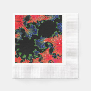Mandelbrot Garden Napkins