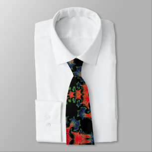 Mandelbrot Garden Tie
