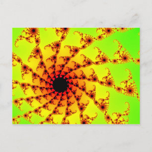Mandelbrot Hooks Postcard
