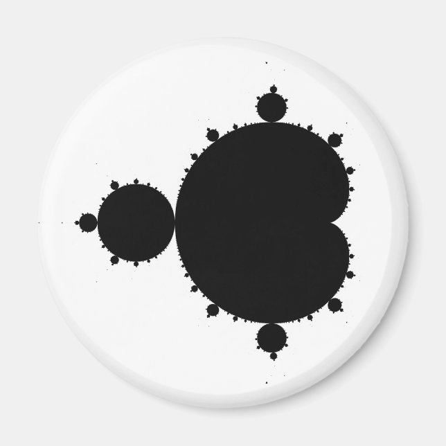 Mandelbrot Set 01 - Fractal Magnet (Front)
