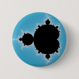 Mandelbrot Set 05 - Fractal 6 Cm Round Badge