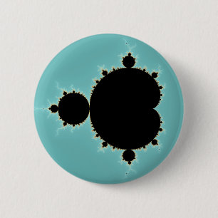 Mandelbrot Set 06 - Fractal 6 Cm Round Badge