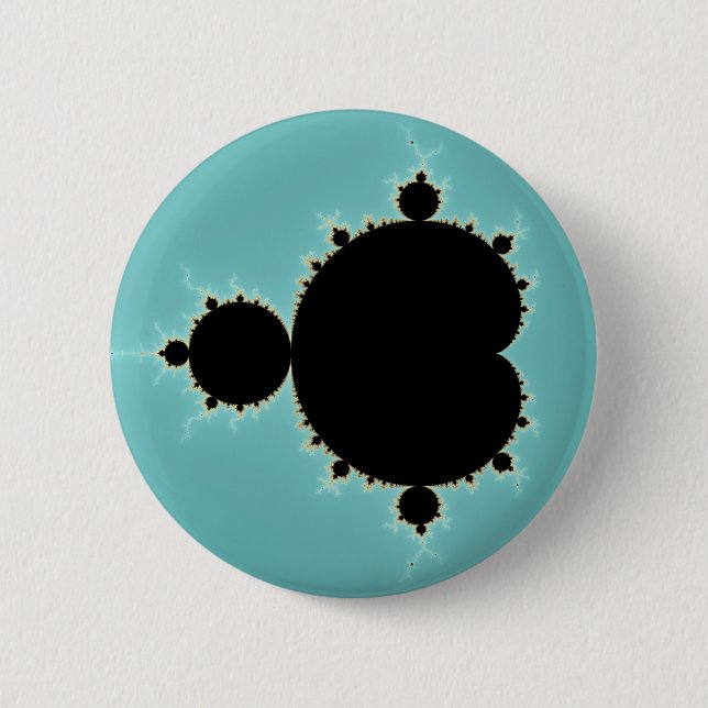 Mandelbrot Set 06 - Fractal 6 Cm Round Badge (Front)