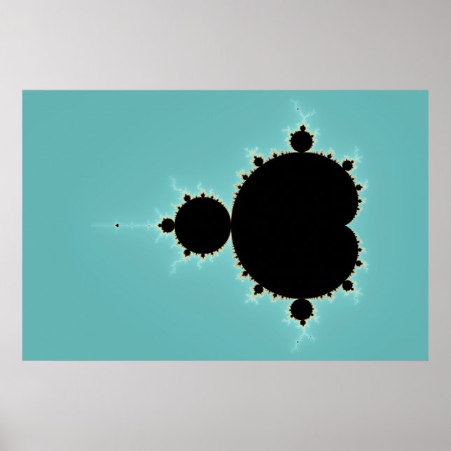 Mandelbrot Set 06 - Fractal Poster (Front)