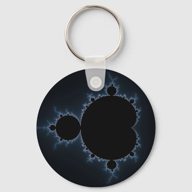 Mandelbrot Set 07 - Fractal Key Ring (Front)