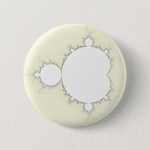 Mandelbrot Set 09 - Fractal 6 Cm Round Badge