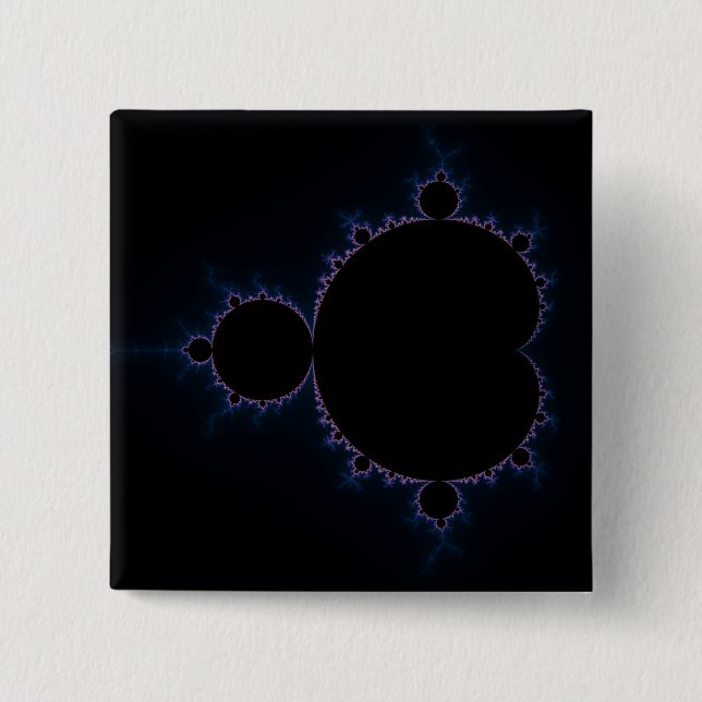 Mandelbrot Set 10 15 Cm Square Badge (Front)