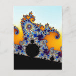 Mandelbrot Set Fractal Seahorse Postcard<br><div class="desc">Mandelbrot Set Fractal Seahorse</div>