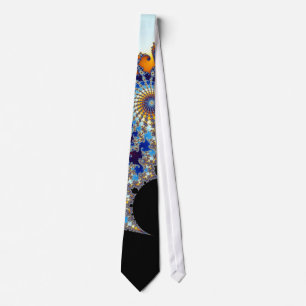Mandelbrot Set Fractal Seahorse Tie