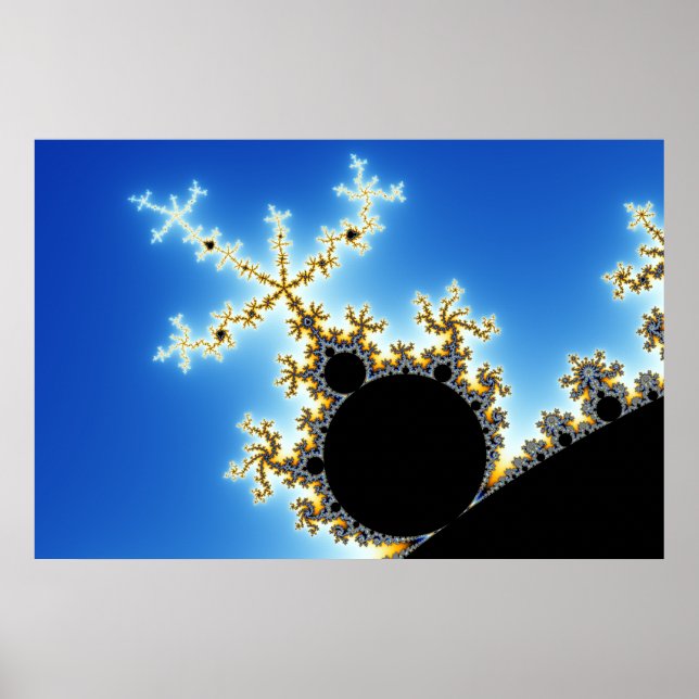 Mandelbrot Zoom A01 Poster (Front)