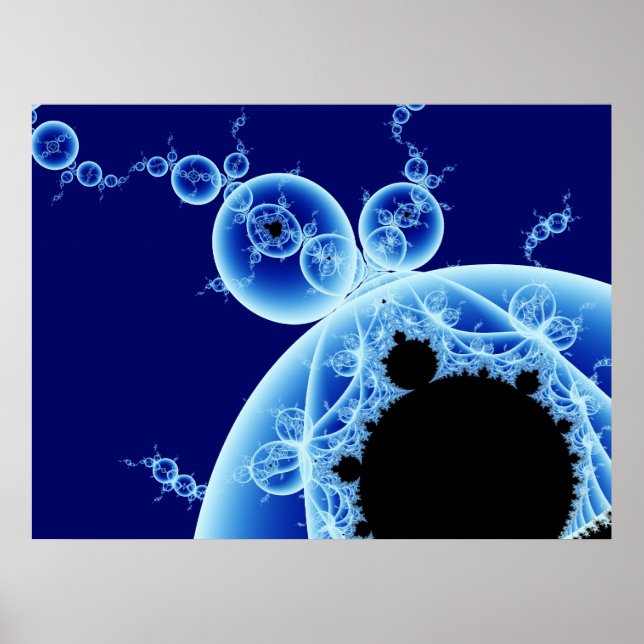 Mandelbubbles 4 poster (Front)