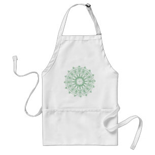 mandella green standard apron
