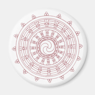 mandella pink magnet