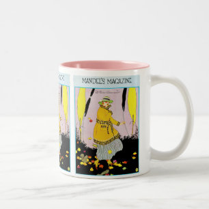 Mandel's Magazine Two-Tone Coffee Mug