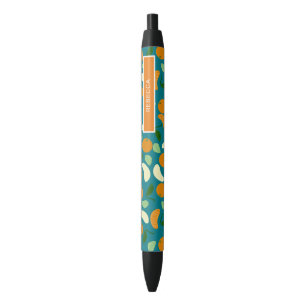 Manderin Citrus Black Ink Pen