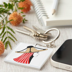 Mandil w Chachiya: Symbols of Jebala Identity Key Ring