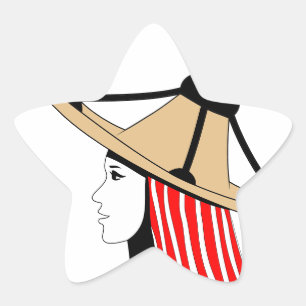 Mandil w Chachiya: Symbols of Jebala Identity Star Sticker