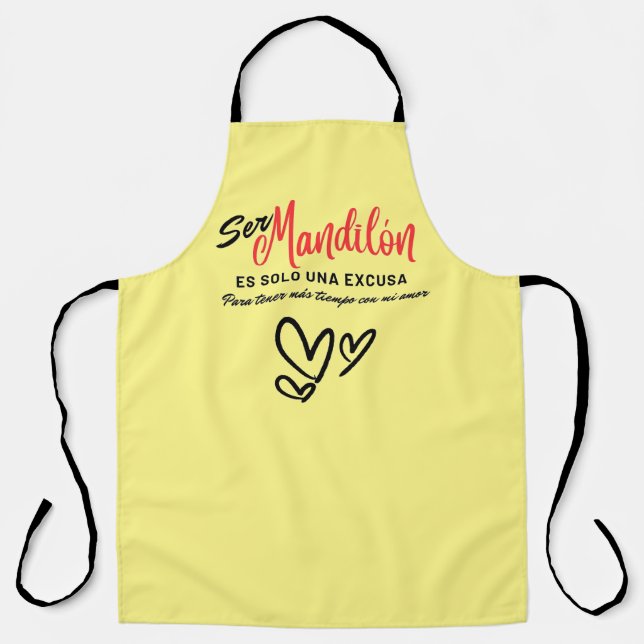 mandilon quote apron (Front)