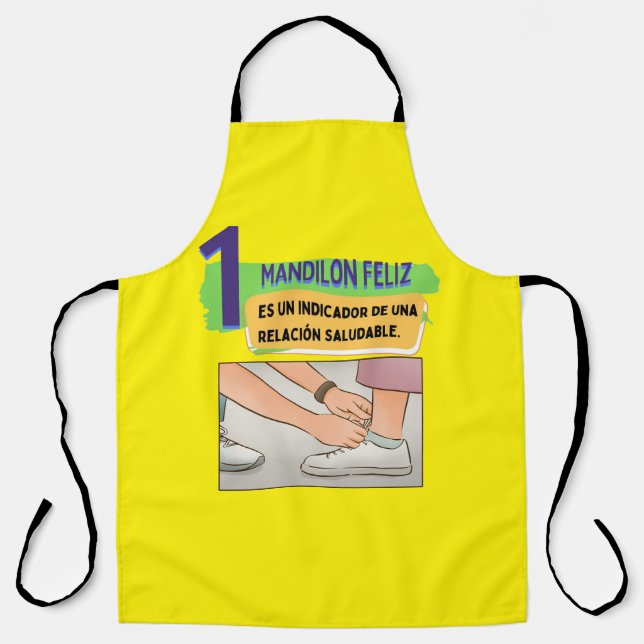 mandilon quote apron (Front)