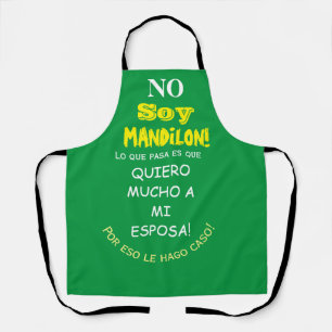 mandilon round clock apron