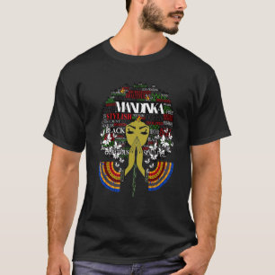 Mandinka Girl  Senegal Gambian Senegambia Dna Init T-Shirt