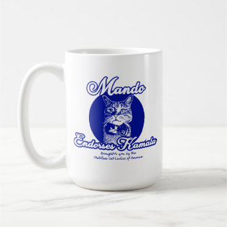 Mando Endorses Kamala Coffee Mug