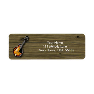 Mandolin Address Label