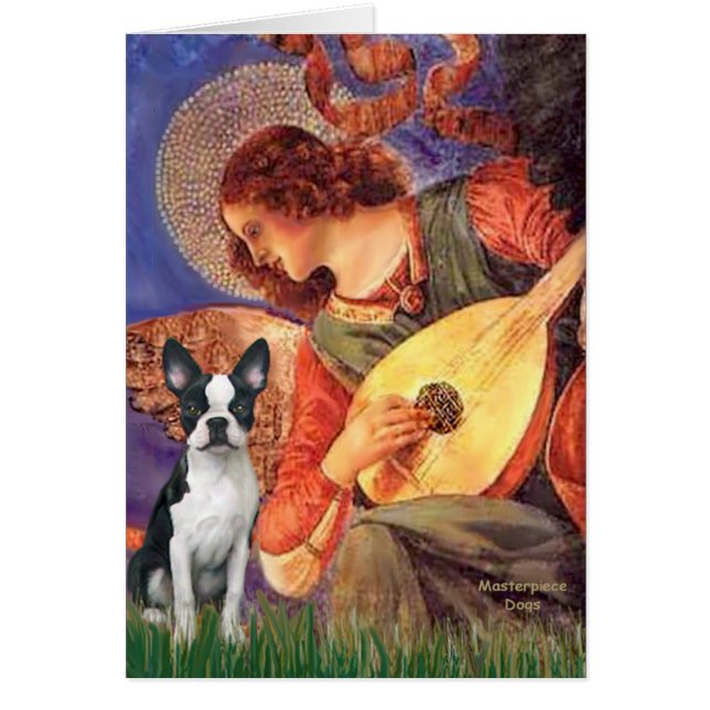 Mandolin Angel - Boston Terrier #1 (Front)
