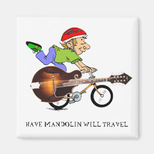 MANDOLIN BIKE-MAGNET MAGNET