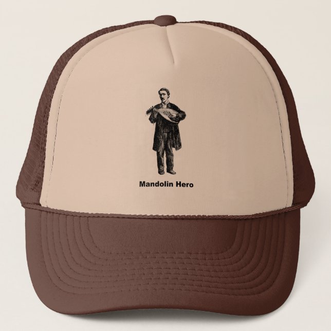 Mandolin Hero Trucker Hat (Front)