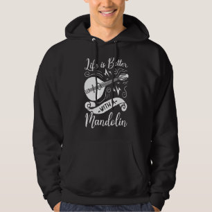 Mandolin Instrument Music Player Beginner Lesson 3 Hoodie
