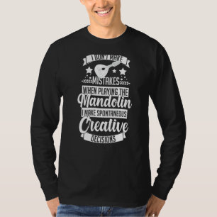 Mandolin Instrument Music Player Beginner Lesson T-Shirt