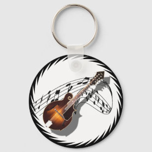 MANDOLIN -KEYCHAIN KEY RING