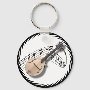 MANDOLIN -KEYCHAIN KEY RING