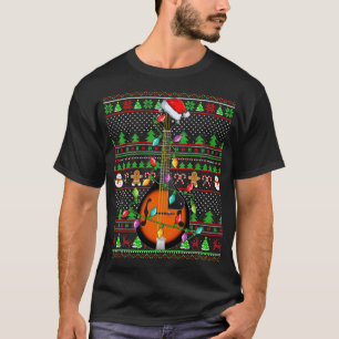 Mandolin Lover Music Lover Family Matching Ugly Ma T-Shirt