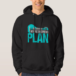 Mandolin Lover My Retirement Plan Mandolin Musicia Hoodie