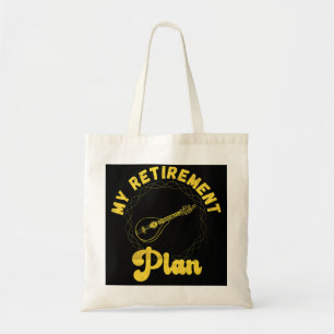 Mandolin Lover Player Shirt Retirement Plan Bluegr Tote Bag