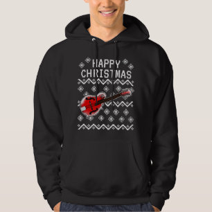 Mandolin Lover Player Ugly Christmas Mandolinist M Hoodie