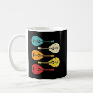 Mandolin Lover Retro Vintage Mandolin Music Gift 1 Coffee Mug