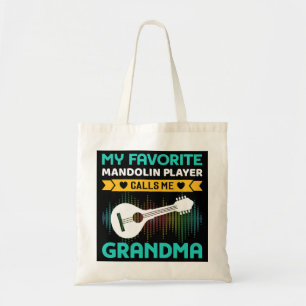 Mandolin Lover Womens My Favourite Mandolin Player Tote Bag