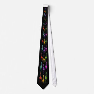 Mandolin Melting in Rainbow Colours Tie